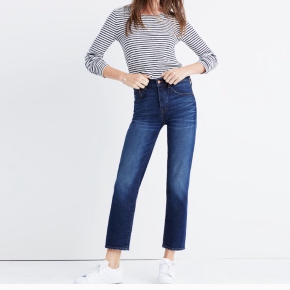 Madewell Cruiser Straight Jeans Lana Wash 30
